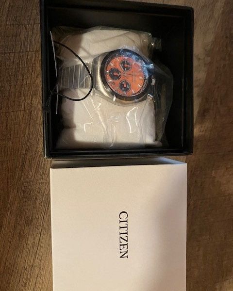Citizen Tsuno Chrono (orange bullhead) AN3660-81X