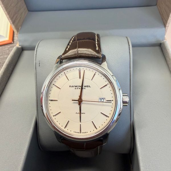 [WTS] Raymond Weil Maestro Cream Dial 39.5mm Automatic - $4…