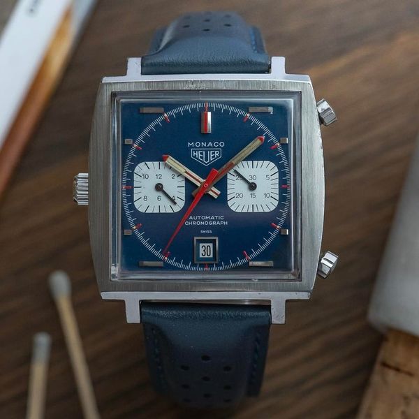 [WTS] 1970s Heuer Monaco Blue Dial 1133 - Steve McQueen