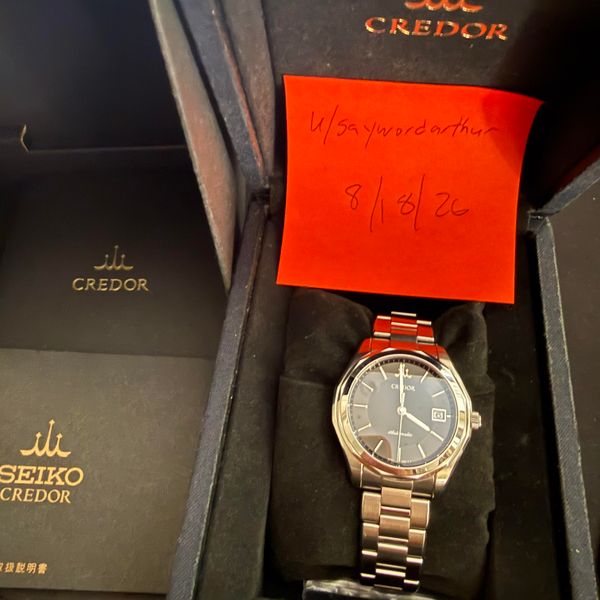 [WTS] Credor Signo - GCBW997 - Box & Papers