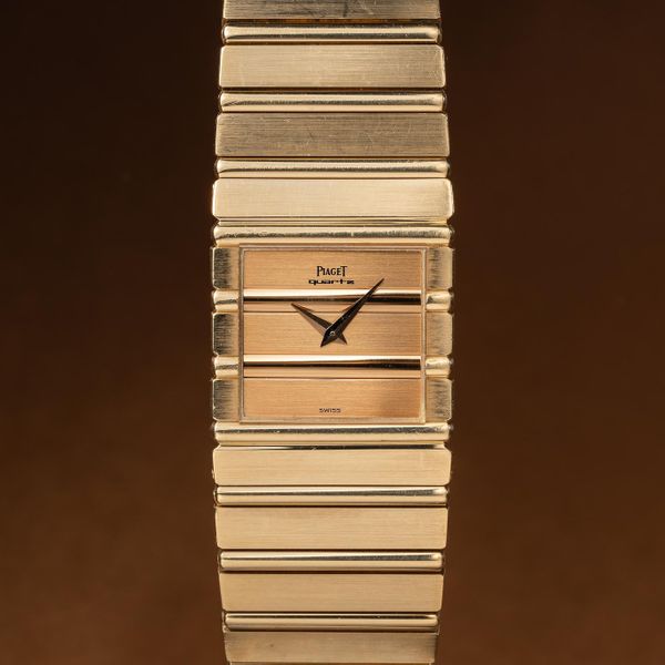 FS: Piaget 18k YG Polo Square Quartz 7131 C701