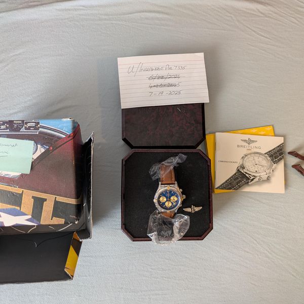 [WTS] Breitling Windrider Chrono Cockpit (B30012). Full Set.