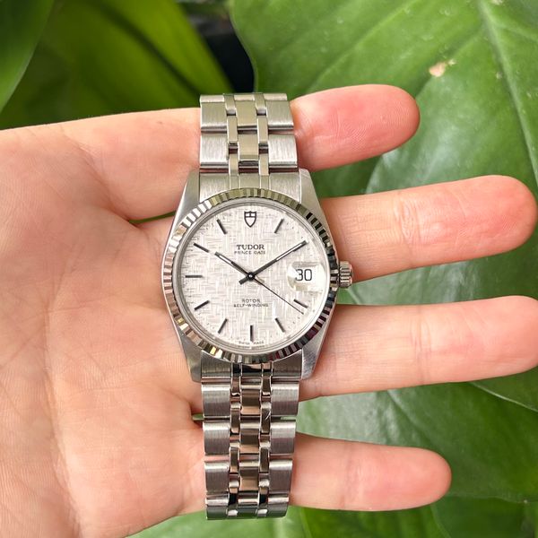 [WTS] Tudor Prince Date 74034 Linen Dial Full Set - $1999