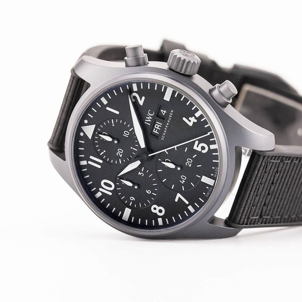 fsot - IWC Pilot's Watch Chrongraph 41 - Top Gun Ceratanium…