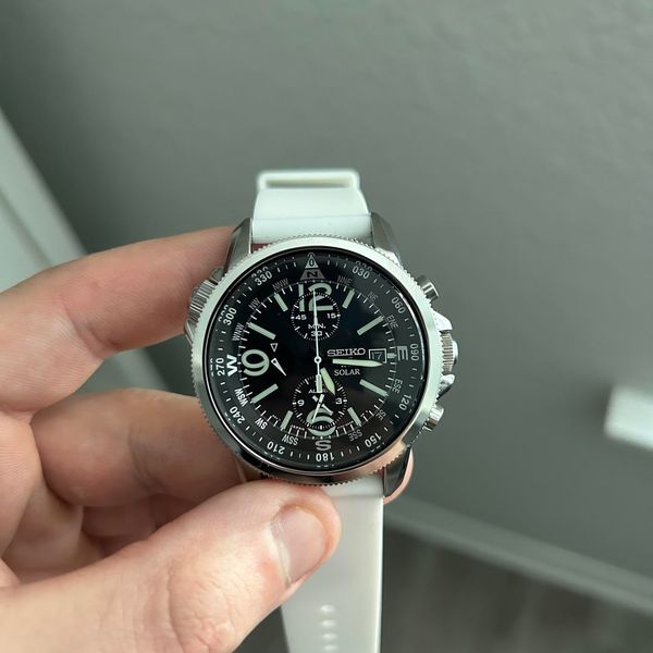 [WTS] Seiko Prospex Solar Pilots Chronograph SSC081- $199 S…
