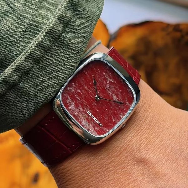 [WTS] Dennison Natural Rubellite Stone In Steel