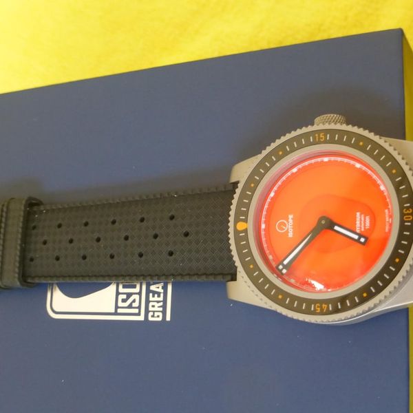 [WTS] Isotope Hydrium Orange Dial Automatic Dive Watch