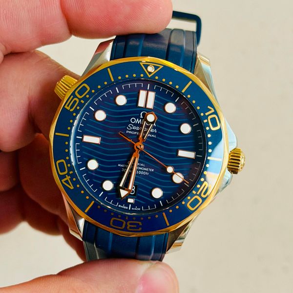 [WTS] Omega Seamaster 300M Two-Tone Blue on Rubber $5,600