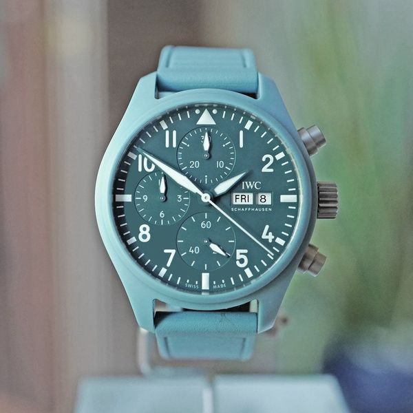 IWC Pilot Chronograph 41 Top Gun Blue Ceramic Miramar Limit…