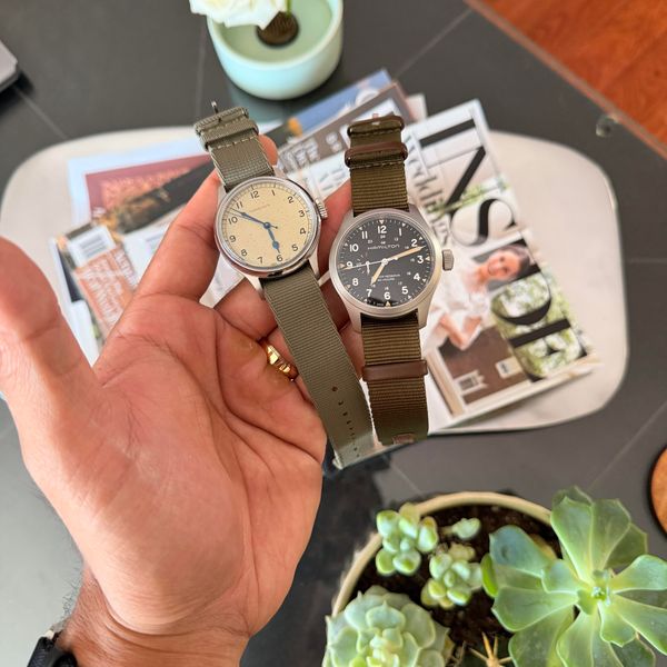 [WTS] Longines Heritage 38.5 Off-White Dial & Hamilton Powe…