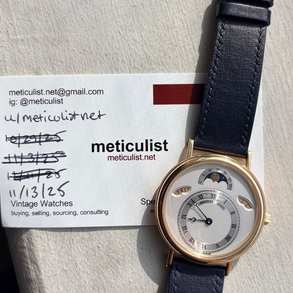 [WTS] Breguet Classique Day Date Moonphase Ref. 3330 Full S…