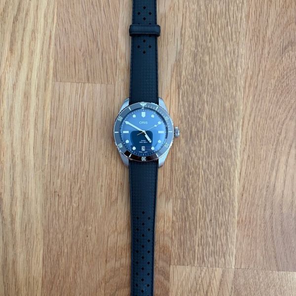 Oris Divers Date 39 blau 01 733 7795 4055-Set