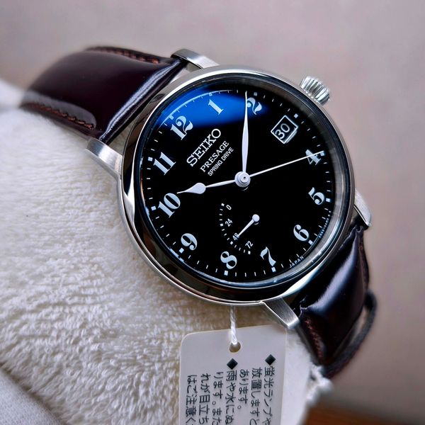[WTS] SEIKO PRESAGE SARR003 – SPRING DRIVE 5R65 | DEEP BLAC…