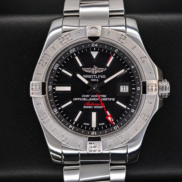 [WTS] Breitling Avenger II GMT A32390 Volcano Black | Full …