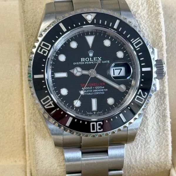 [WTS] Rolex RED Sea-Dweller 126600 Oyster Stainless Black 4…