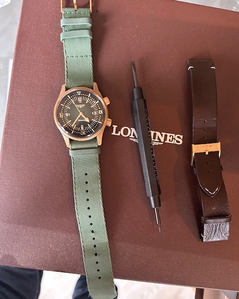 [Vends] Longines Legend Diver bronze