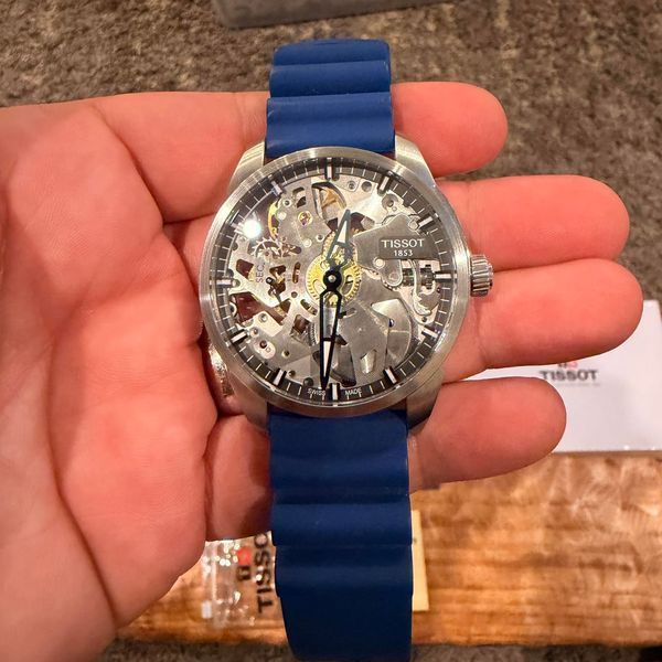 [WTS] Tissot T-Complication Squelette Men's Watch T07040516…