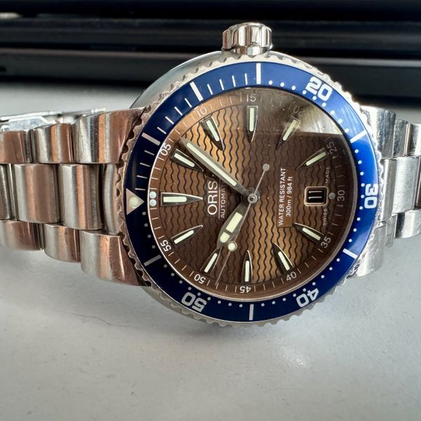 Oris TT1 Divers 733 7533. Just serviced.