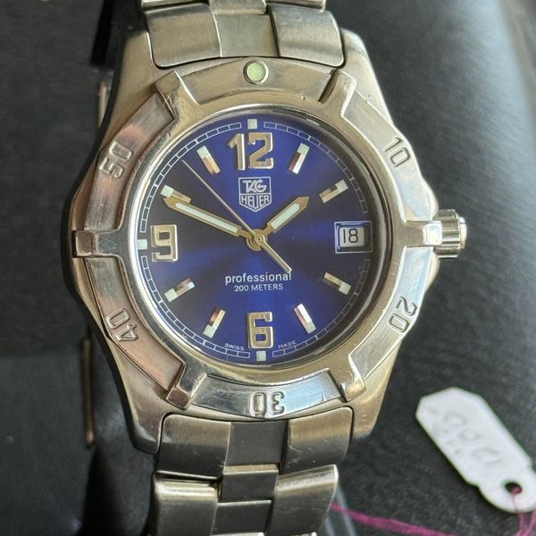 [WTS] TAG Heuer 2000 Exclusive WN1112 Blue Dial 38mm Profes…