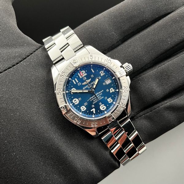 [WTS] The A17360 is peak old-school Breitling - Superocean …