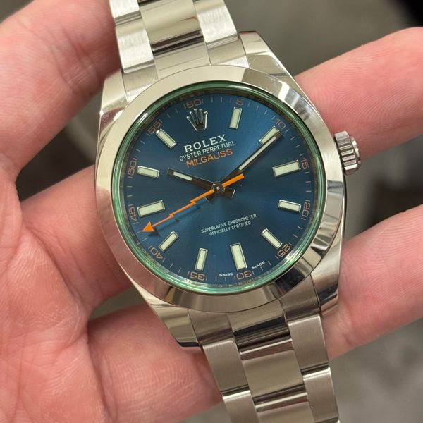 [WTS] Rolex Milgauss Blue 2020 NFC, $13.2k