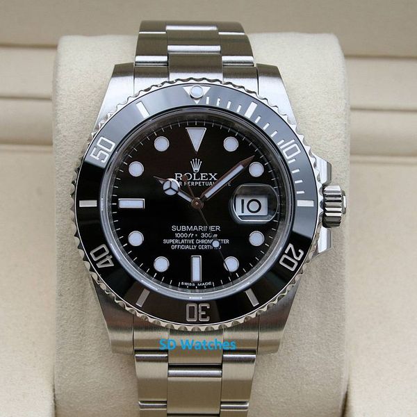 FS: Rolex 116610 Submariner Black Date Watch 40MM CPO