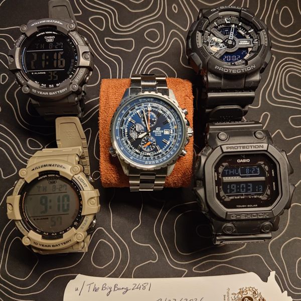 [WTS] G-Shock, Edifice & Casio - GX56BB-1, GA110, EF527D-2A…