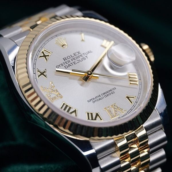 FSOT: 2026 NEW UNWORN Rolex Datejust 36 Silver Dial Diamond…