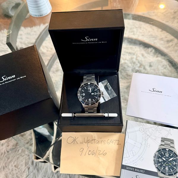 [wts] Sinn 857 fully tegimented on H bracelet. Very Good Co…