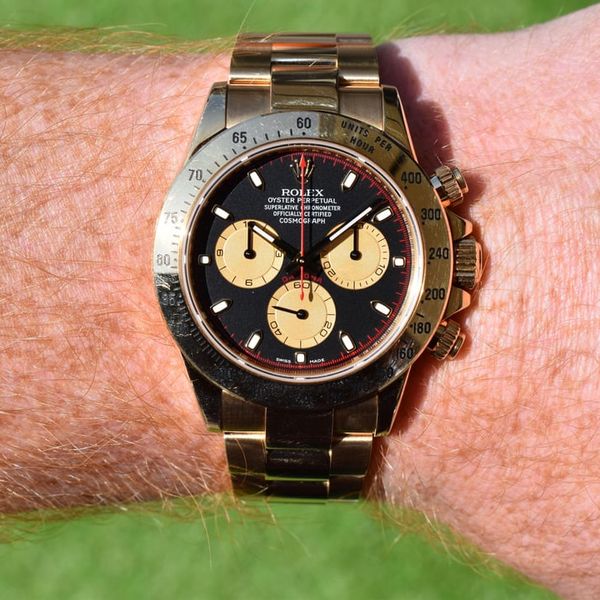 [WTS] 2007 Rolex Cosmograph Daytona 18K Yellow Gold Black P…