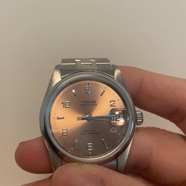 [WTS] Tudor Prince Date 74000N Salmon Dial