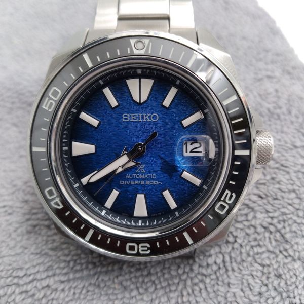 FS - Seiko King Samurai Manta Ray Blue - $250