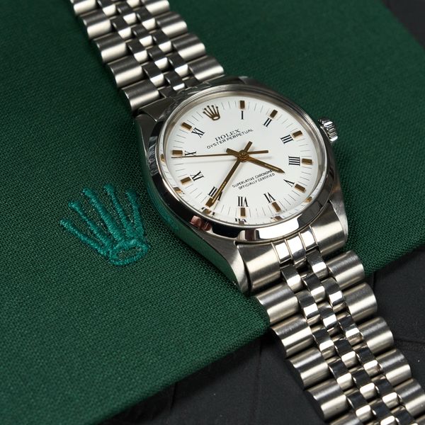 [WTS] Rolex 5500 Air-King - White Roman Dial - FRESH FULL S…