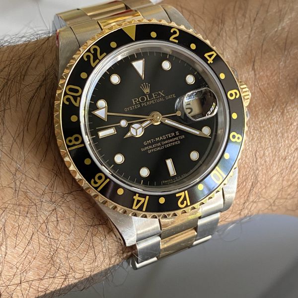 [WTS] Rolex GMT-Master II 16713. Steel + 18K Gold. M Serial…