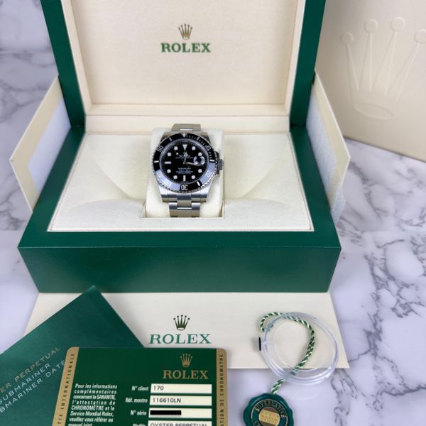 [WTS] Rolex Submariner Date 116610 | Box & Card