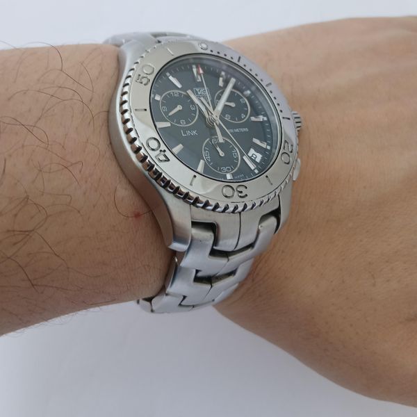 [WTS] TAG Heuer Link CJ1112 Chronograph Stainless Steel Men…