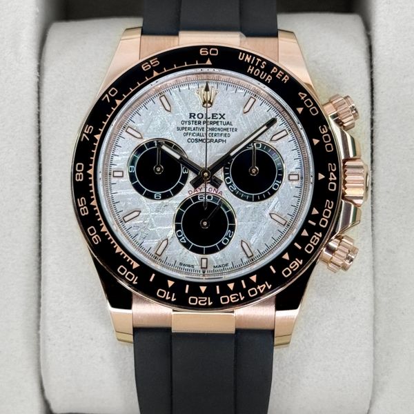 FSOT:2026 Rolex Daytona 40mm 126515LN Rose Gold Oysterflex …