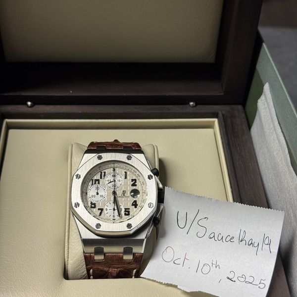[WTS/WTT] 2008 Audemars Piguet Offshore “Safari” 42mm