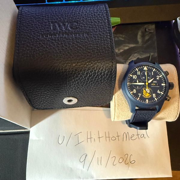 [WTS] IWC Pilot’s Watch Chronograph “Blue Angels” IW389109 …