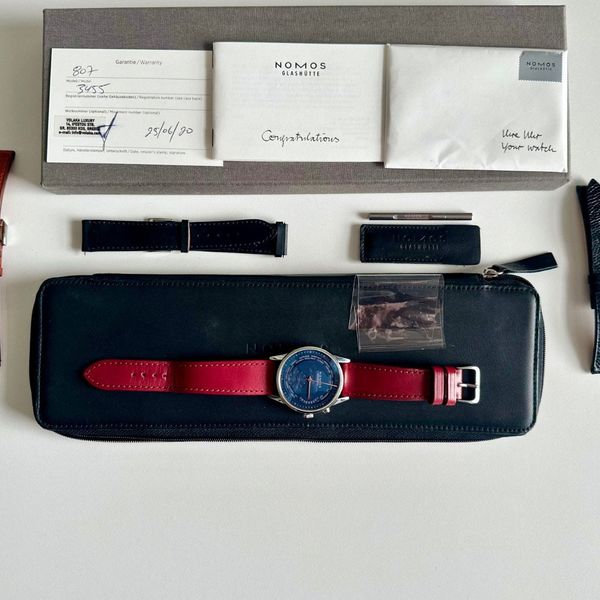 [WTS] Midnight Blue Nomos Zurich "Weltzeit" 807
