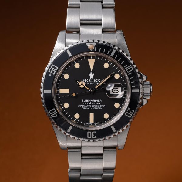 FS: 1984 rolex Submariner 16800 Matte Dial