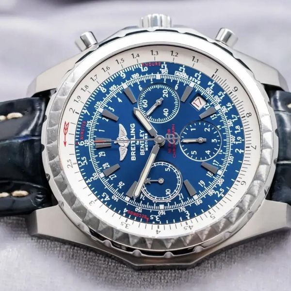 FS: Breitling Bentley Motors T 49mm *RARE FIND* Croco SERVI…