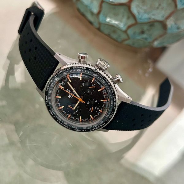Nivada Grenchen Chronoking full set mit austauschbaren Lüne…