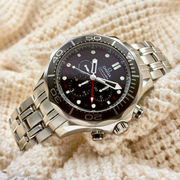 [WTS] Rare Discontinued 2021 Omega Seamaster Diver 300M GMT…