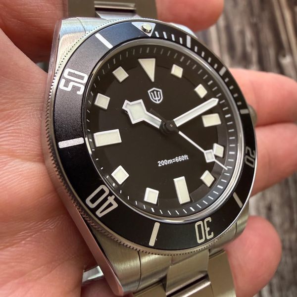 [WTS] Watchdives WD1969 PRO 39mm – Black Dive Watch – VH31 …