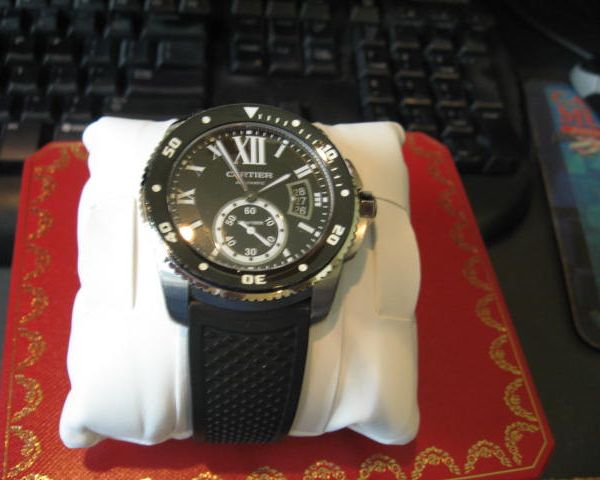 Fs: Cartier calibre stainless steel diver