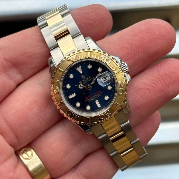 [WTS] Ladies Two-Tone Rolex Yacht-Master / Blue Dial / 29mm…