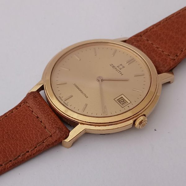 [WTS] Zenith Cosmopolitan Gold Plated Classic Men's Watch $…