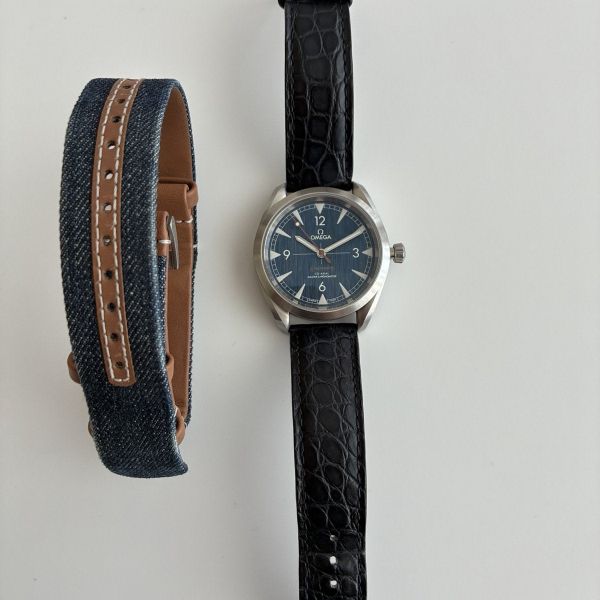 Omega Seamaster Railmaster 40 mm Denim Blue – Full Set – 20…