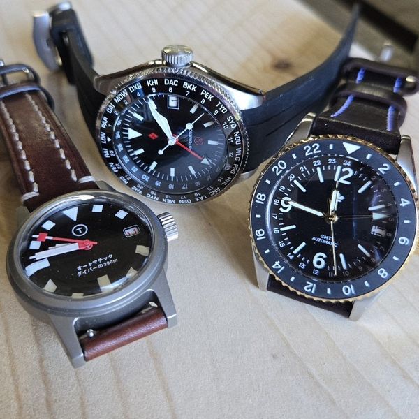 Seiko NH mod builds - NH34 GMT, NH34 Worldtimer, NH35 SInna…